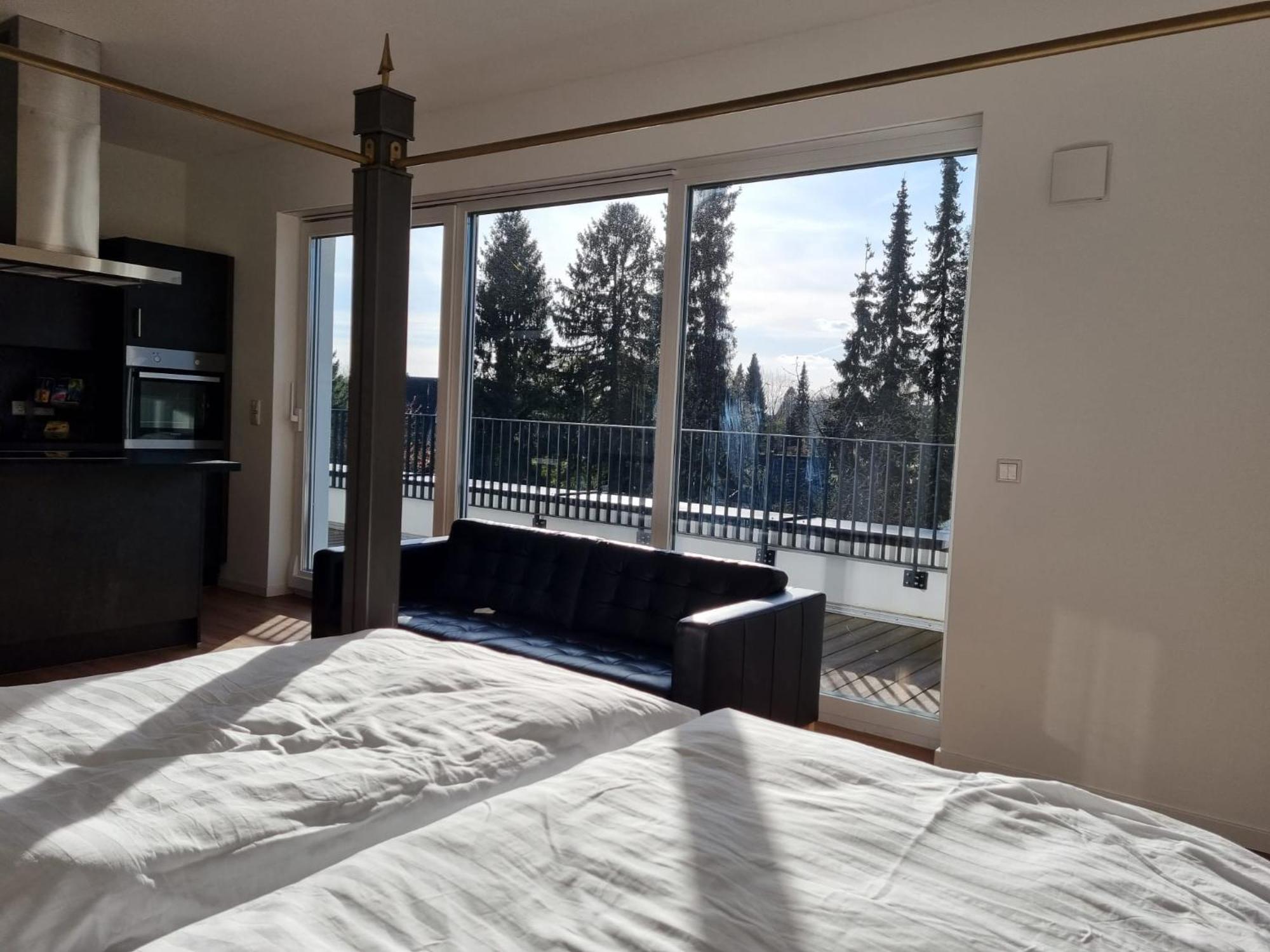 Stylische Penthouse Wohnung Hamburg Exterior foto